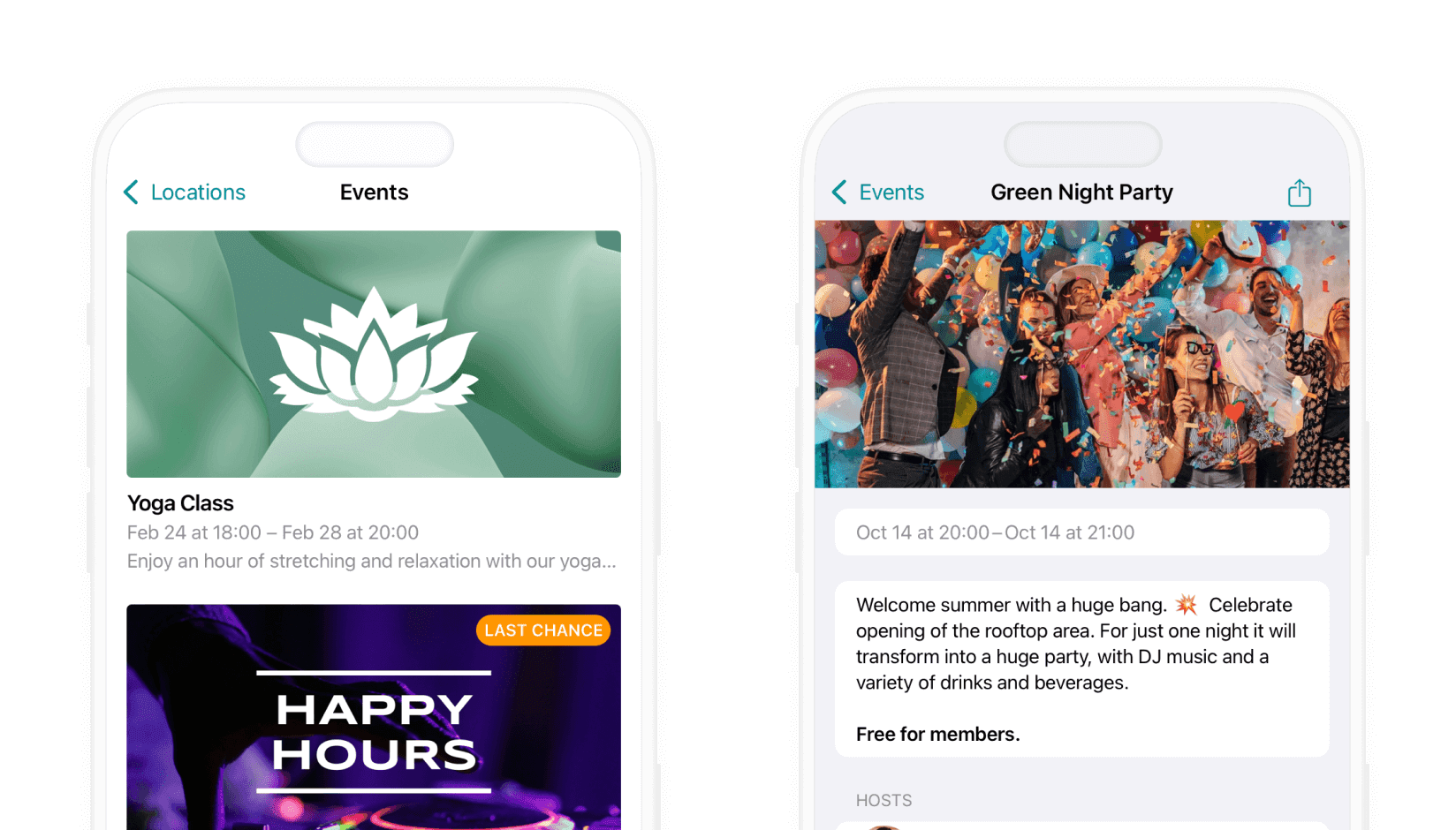Spacebring events management system for coworking spaces