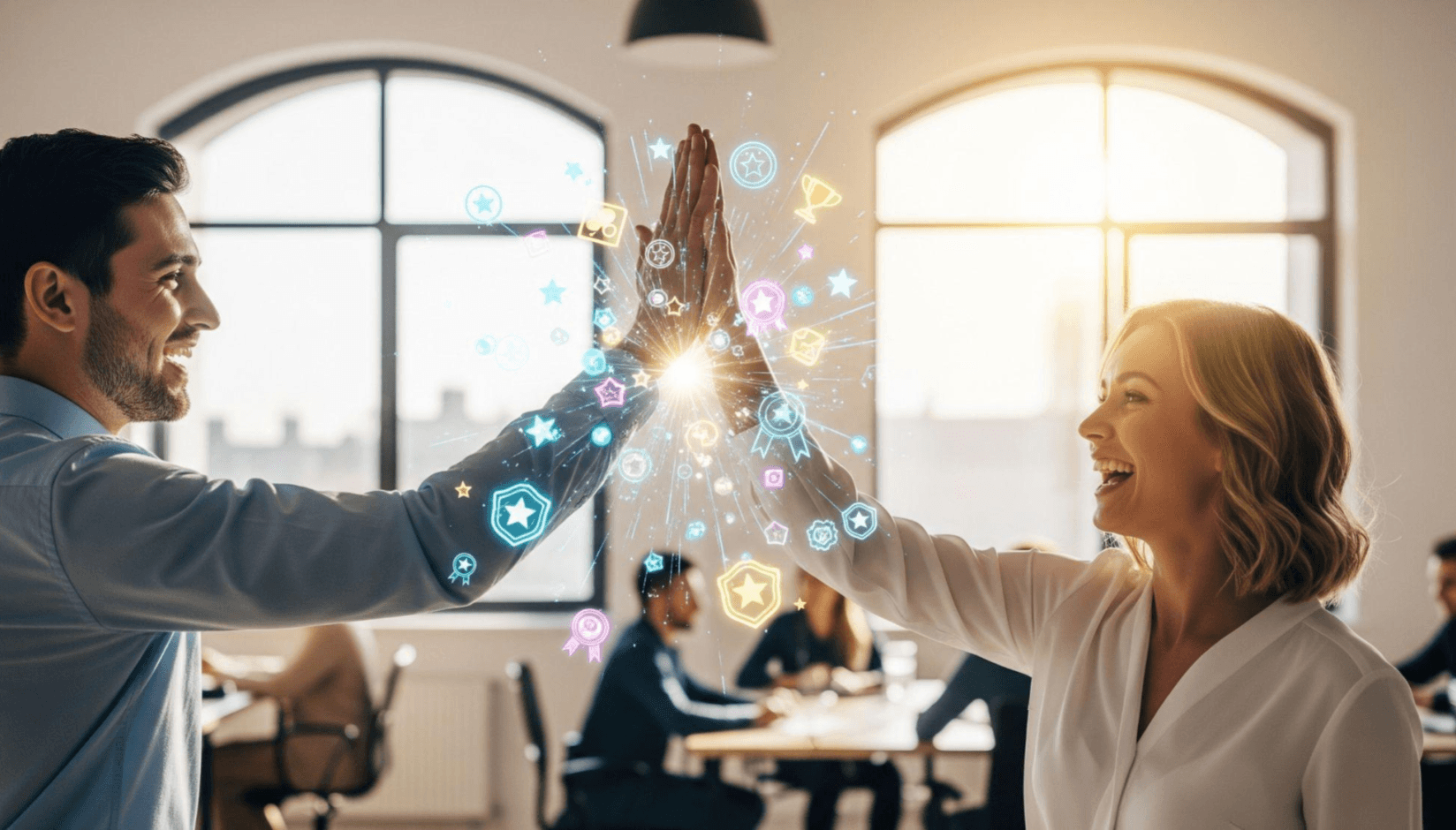 Gamification techniques to boost engagement in coworking spaces
