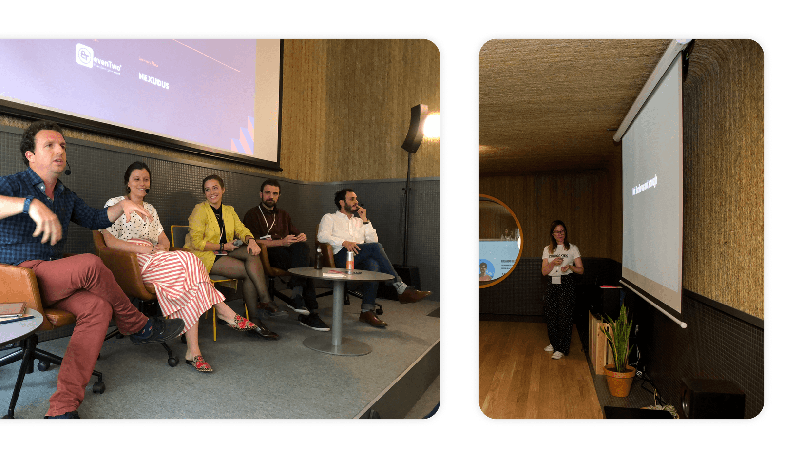 Attendees of the Coworking Space Conference