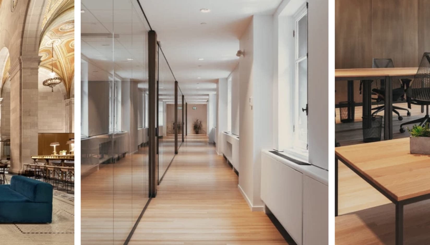 Crew Collection coworking space interior