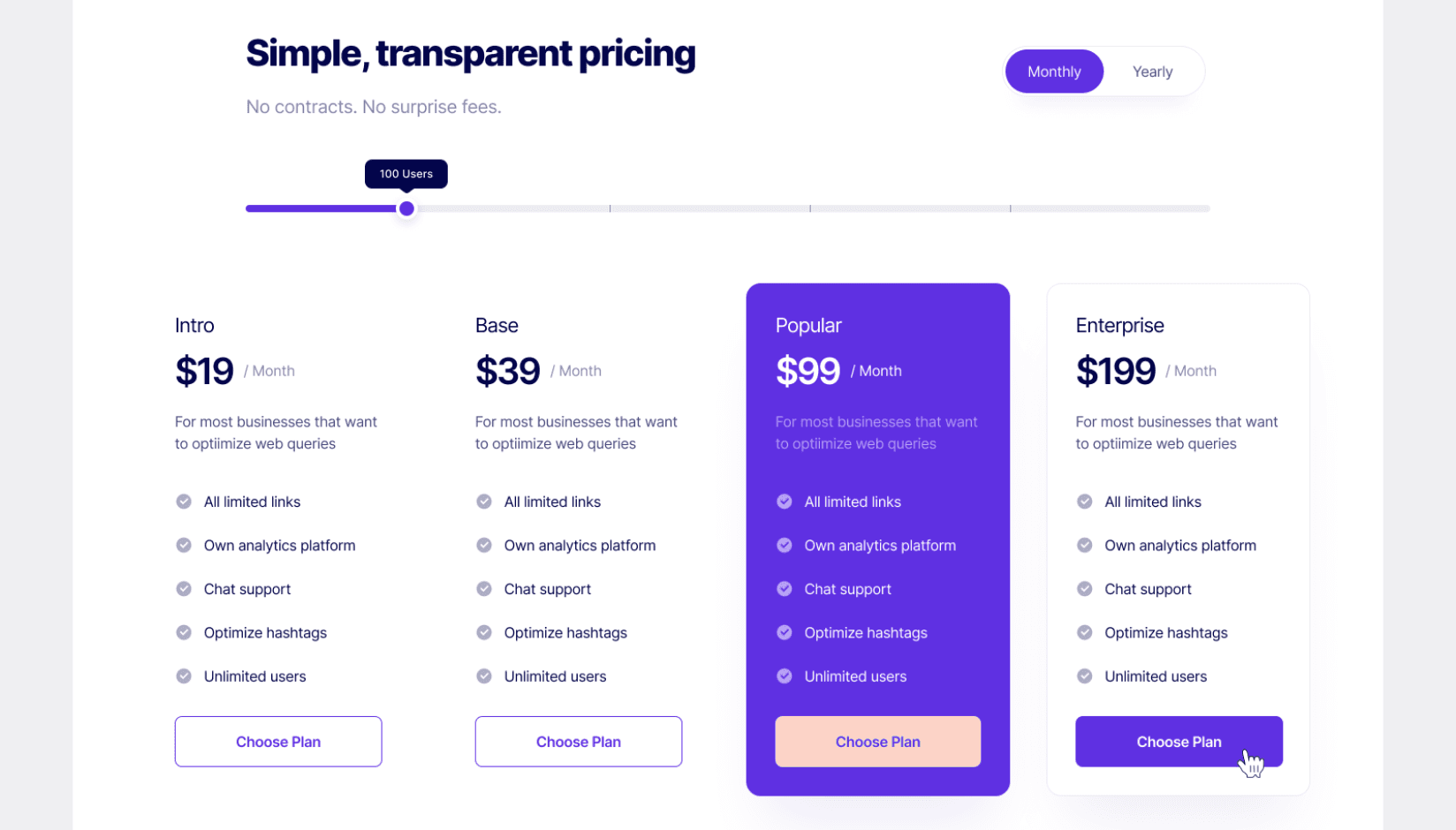 Effective price anchoring example