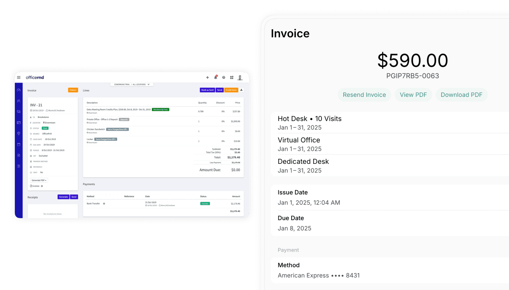 Spacebring coworking space management software vs Officernd - what's better for your business 