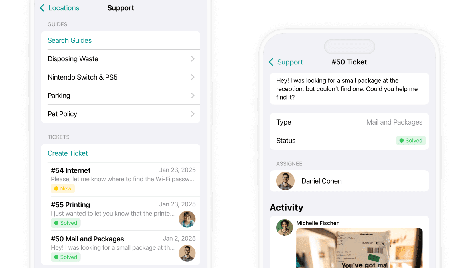 Member support on Spacebring coworking space management software