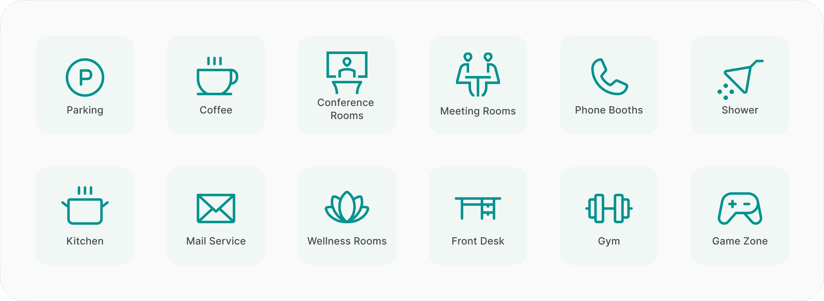 Must have amenities at a coworking space