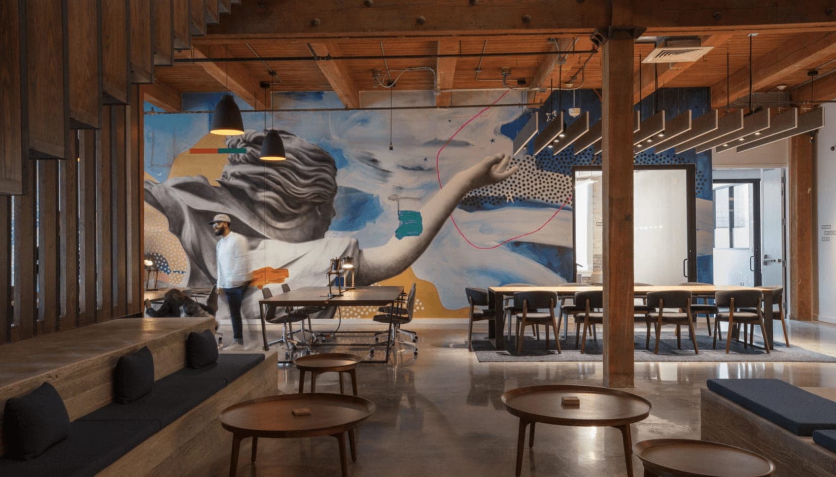 Shop flexible workspace