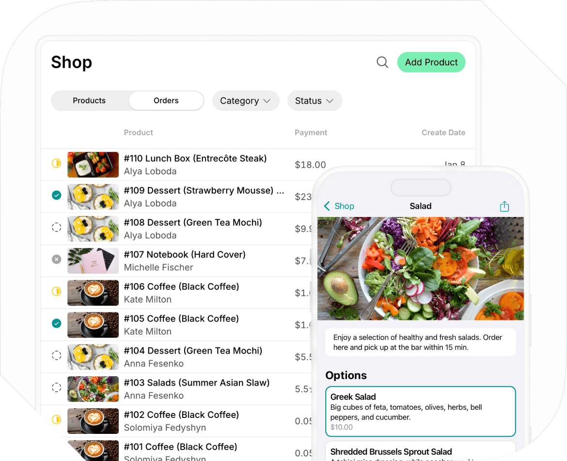 Shop on Spacebring coworking space management software