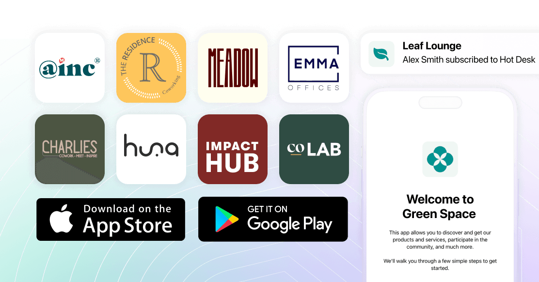 Member mobile app