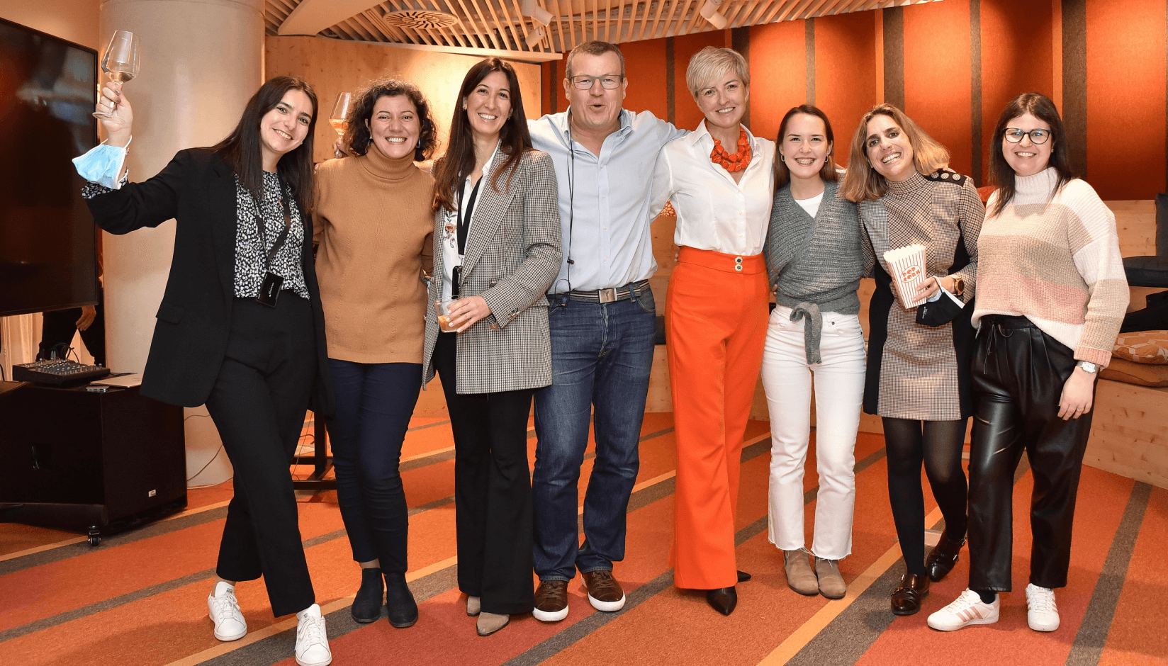 Happy Avila Spaces community attending the event.