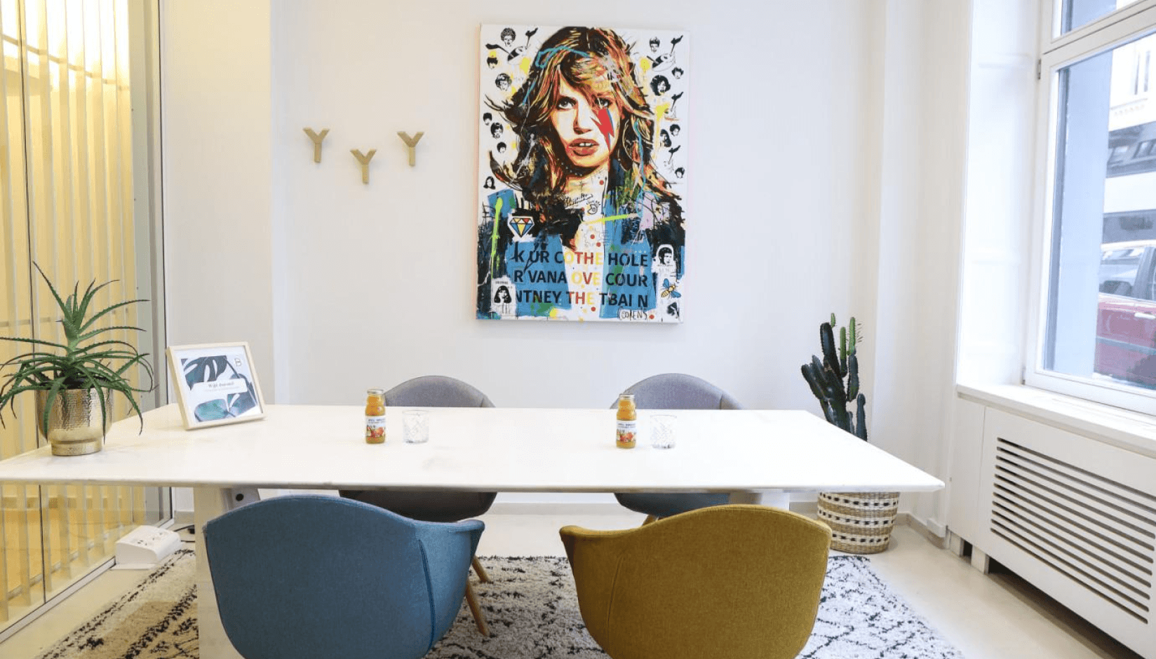 A meeting room at Burotel Business Center