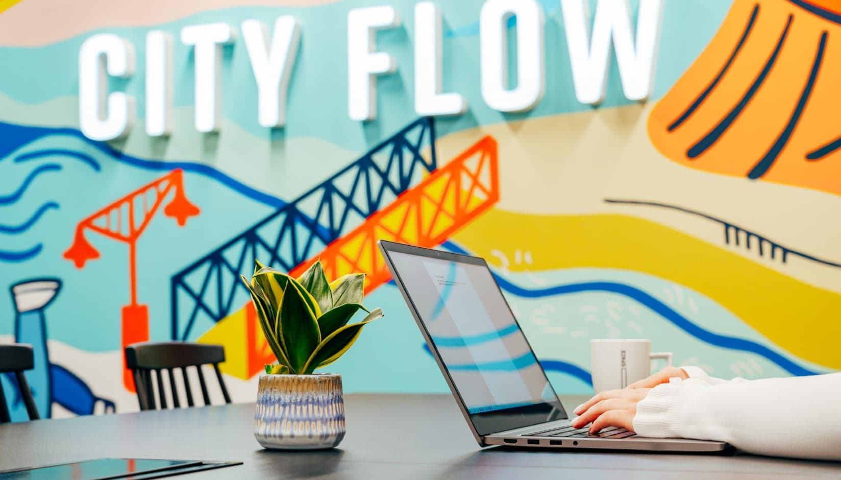 CitySpace flexible workspace interior