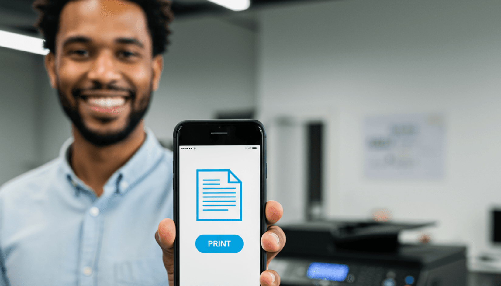 cloud printing at a coworking space