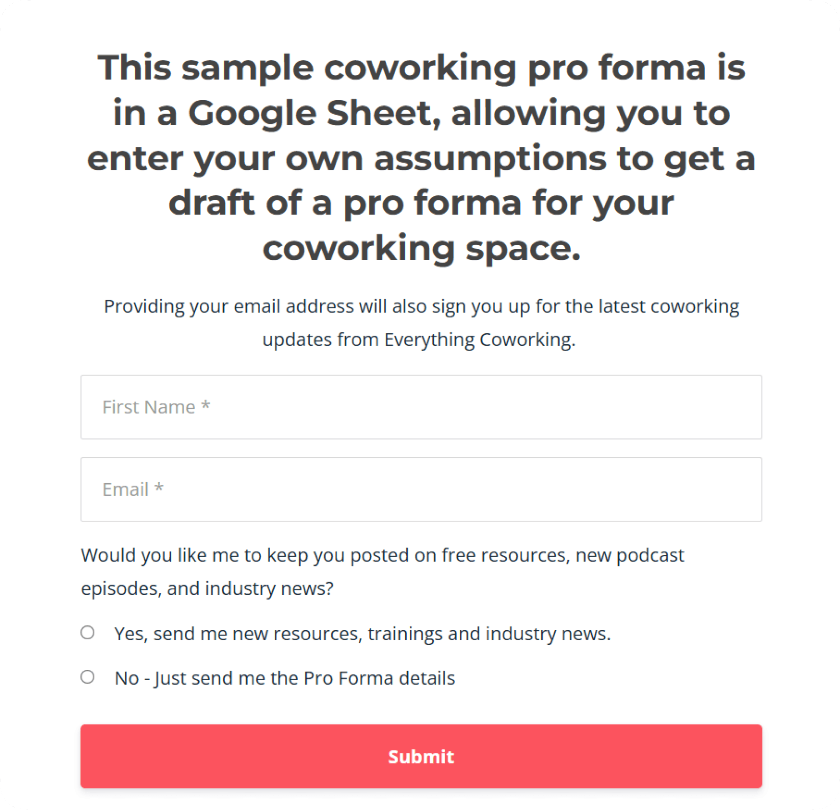 lead generation at coworking spaces