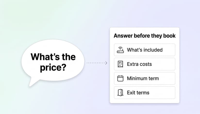 What prospects ask before they book: pricing questions every coworking operator should answer upfront