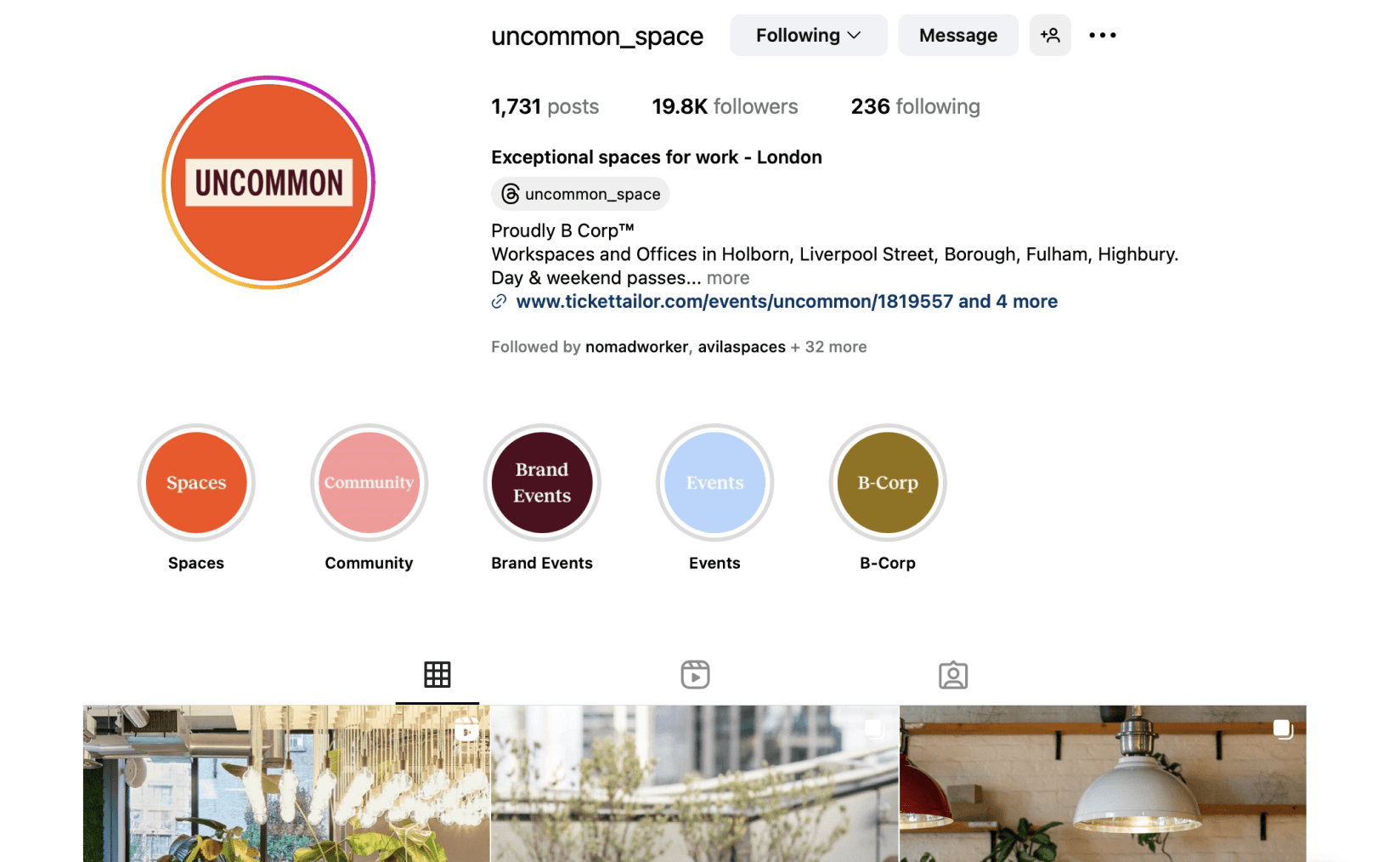Instagram marketing for coworking spaces