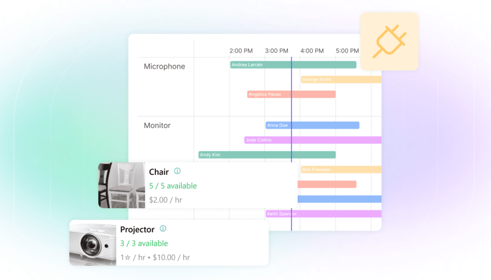Introducing equipment booking and management