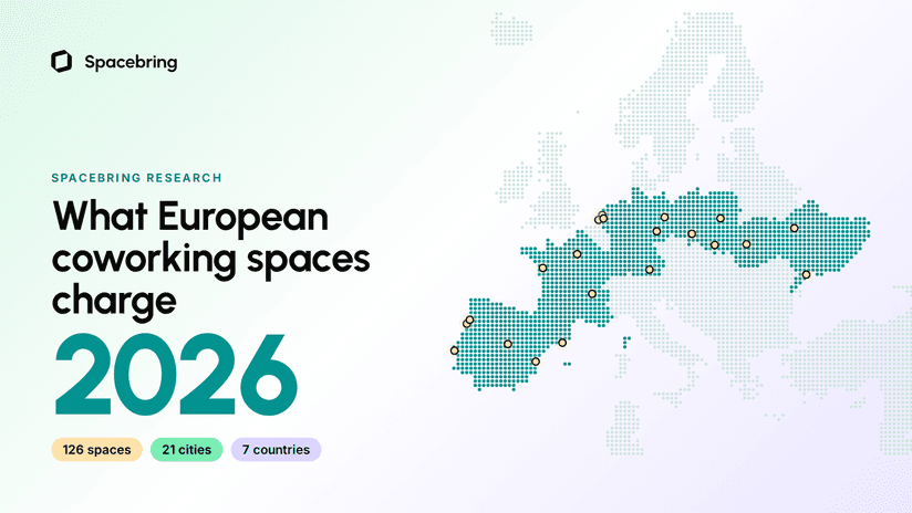 What European coworking spaces charge in 2026: price benchmarks from 126 spaces