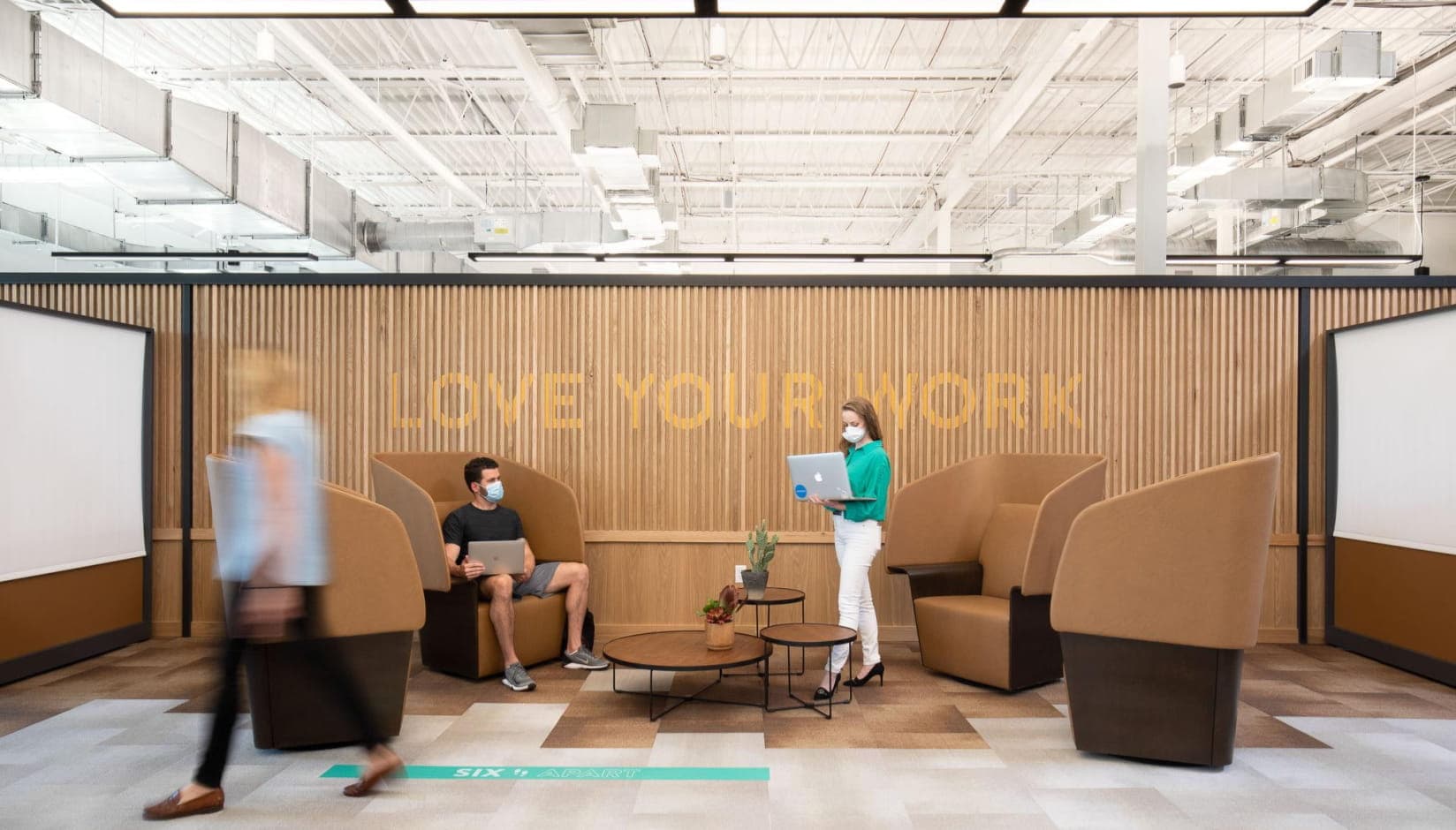 Workbar coworking space for developers