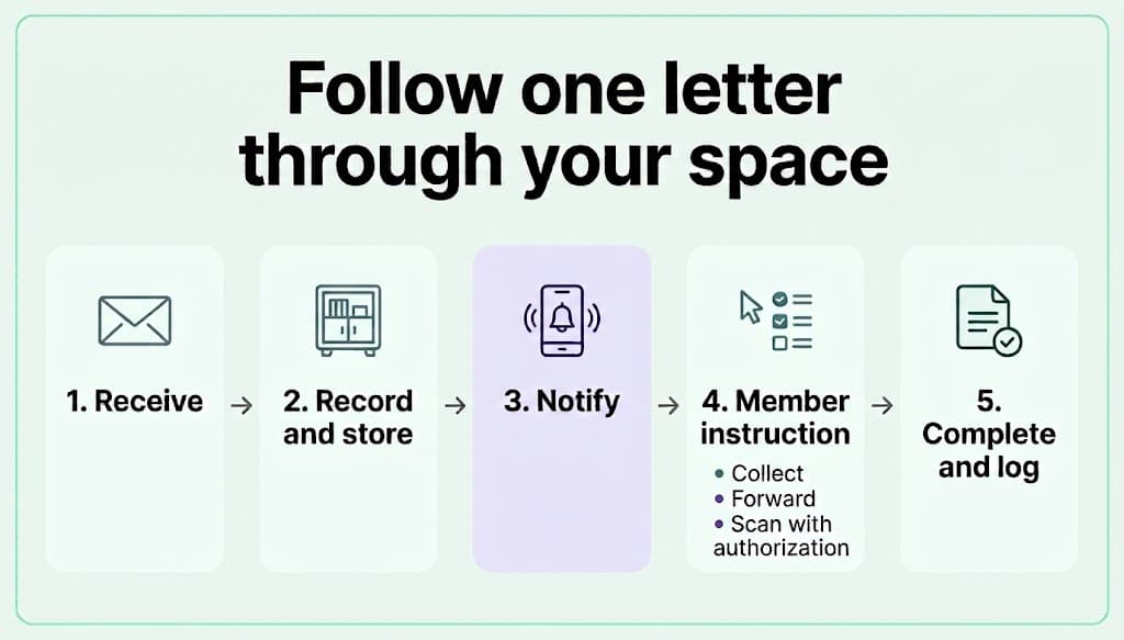 how to manage deliveries in a coworking space