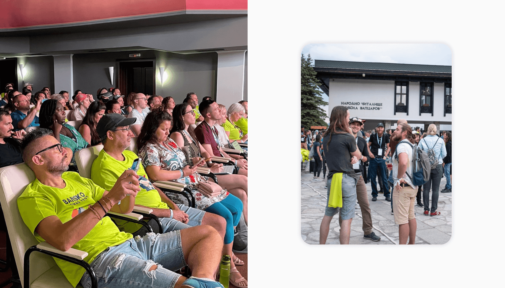 Conference at Bansko Nomad Fest