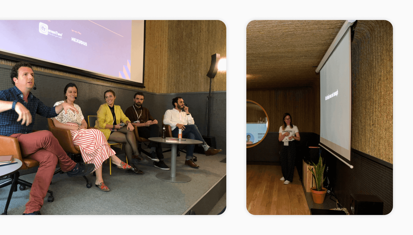 Attendees of the Coworking Space Conference