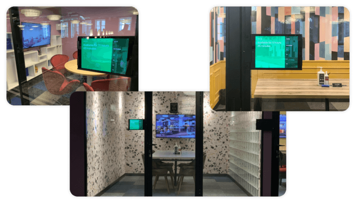 meeting room display