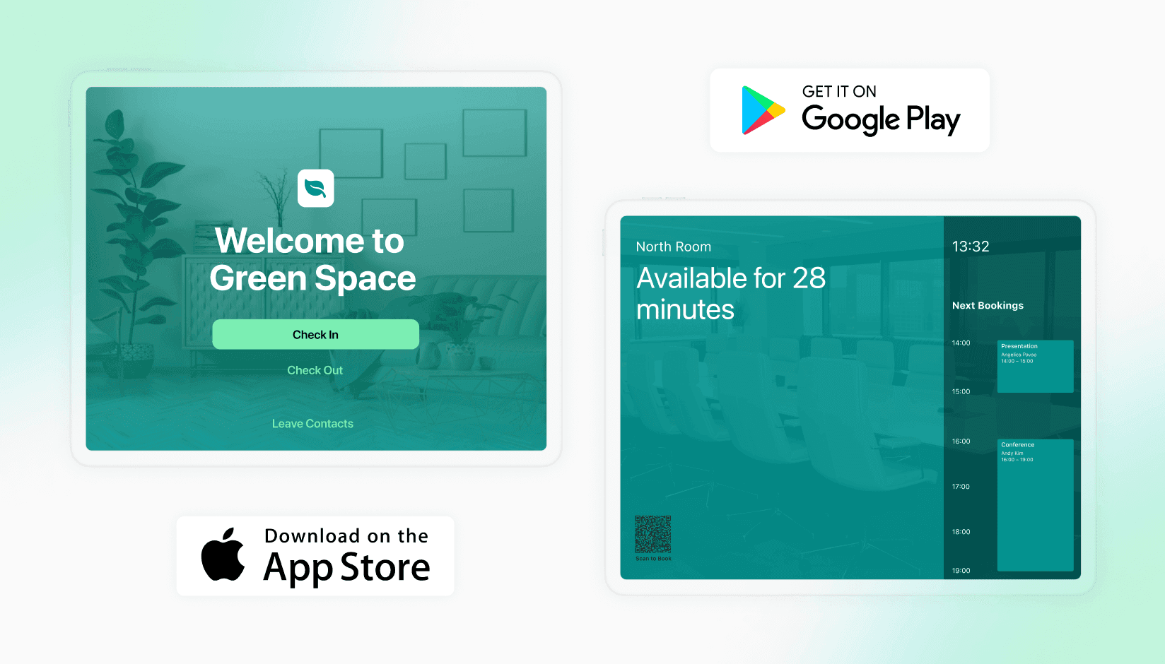 Book, Greet, Repeat! Room Display & Reception Apps Released!