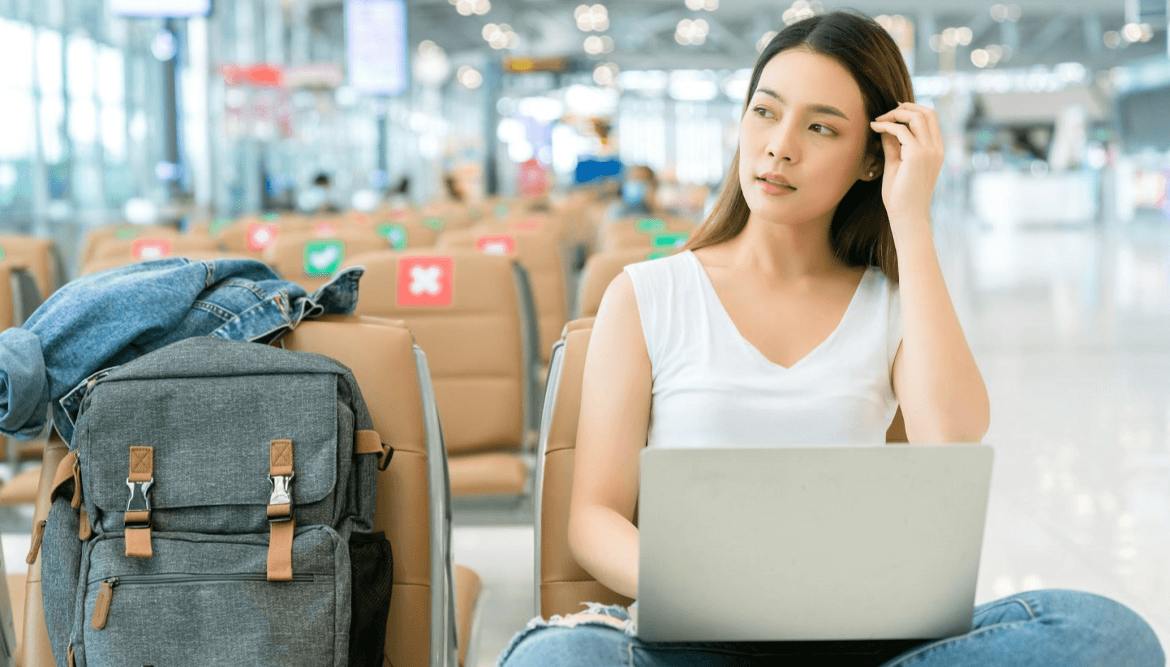 Digital nomad choosing the next workation destination