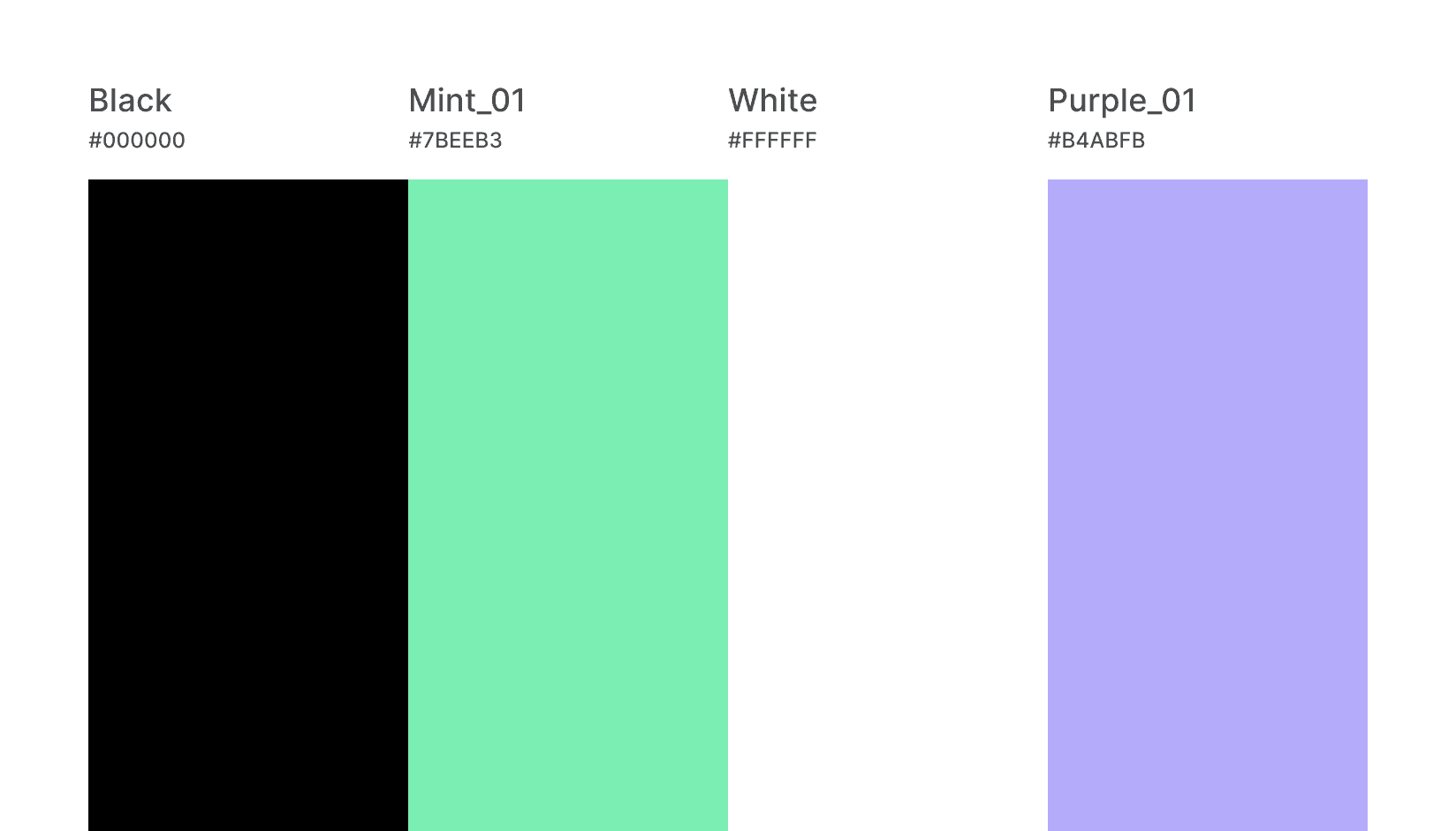 Spacebring color palette
