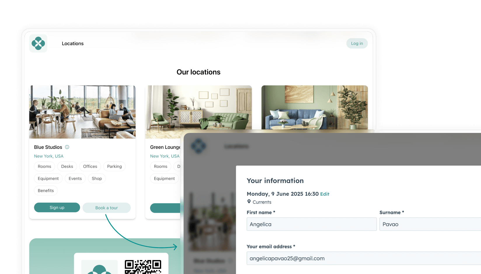 Spacebring - Hubspot meeting scheduler integration