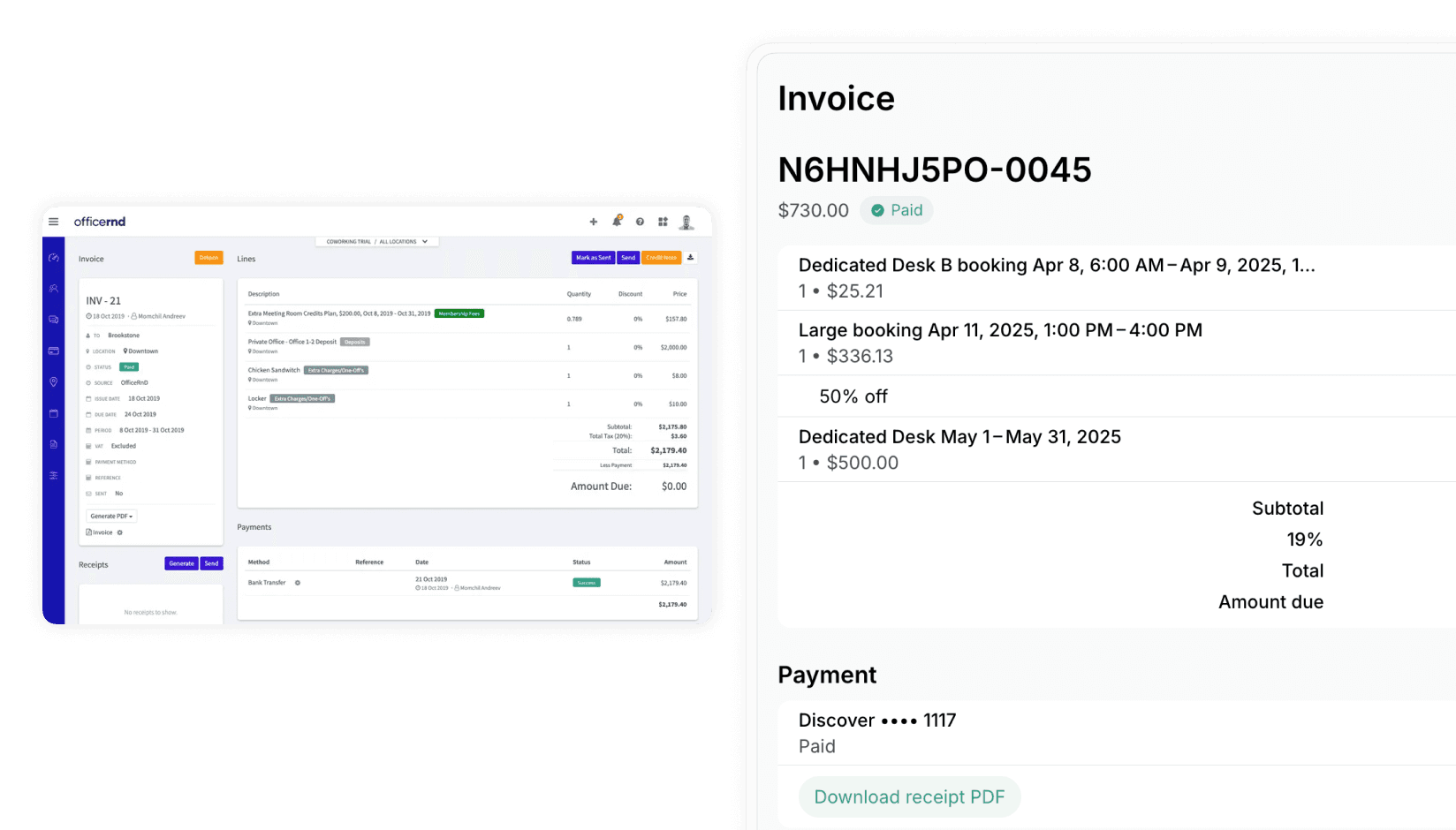 Spacebring coworking space management software vs Officernd - what's better for your business