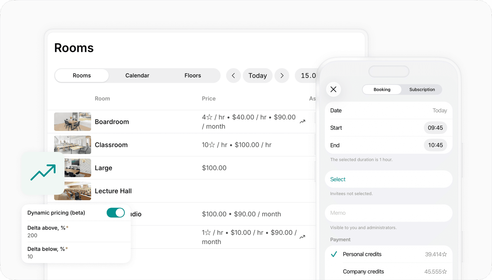 Spacebring vs Optix - coworking space software comparison