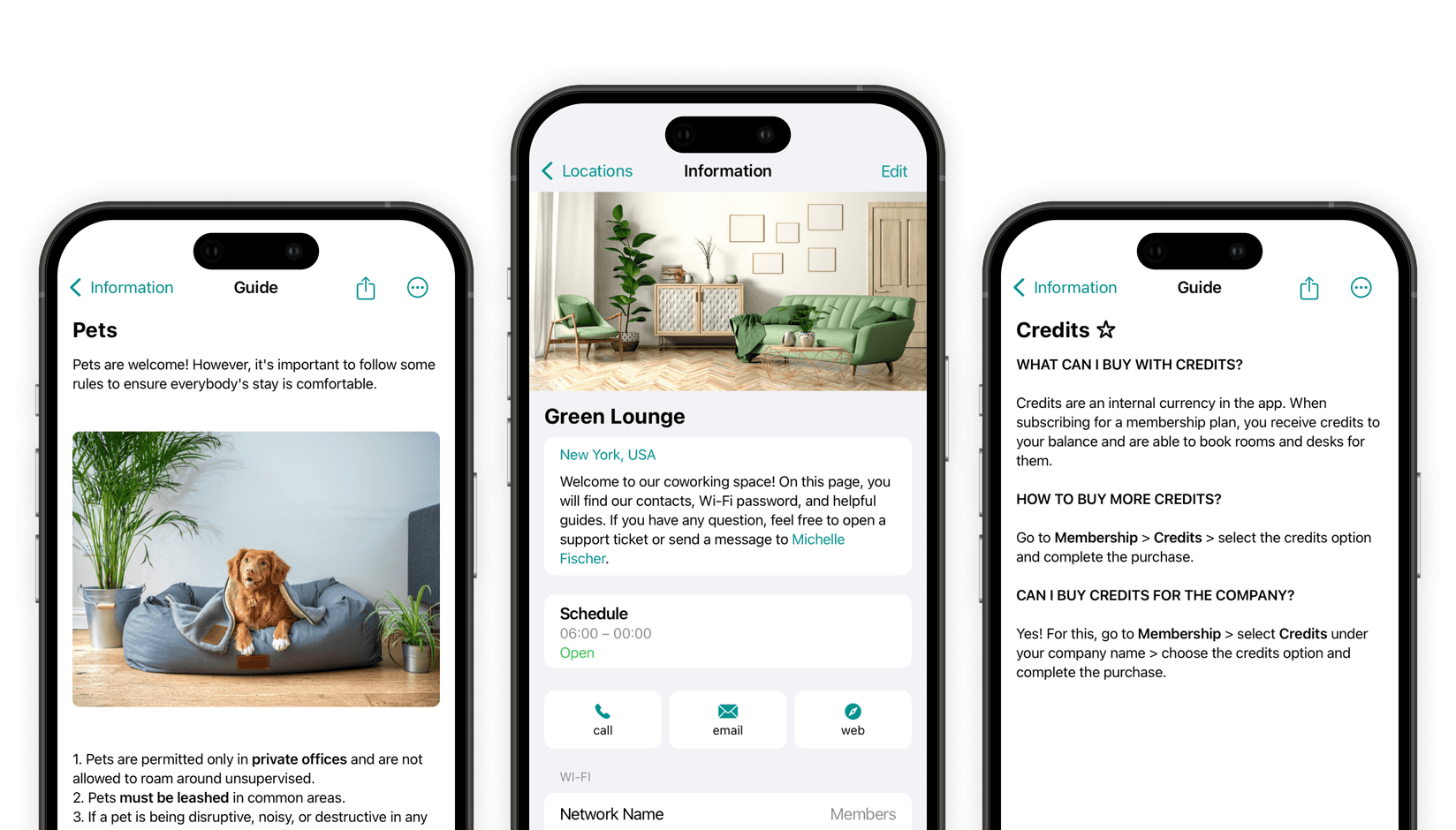 Information and guides on Spacebring coworking space management software