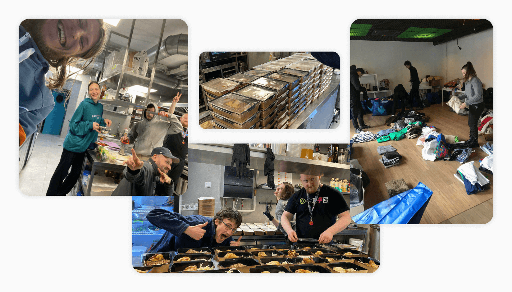 Volunteer center at WorkIt coworking space