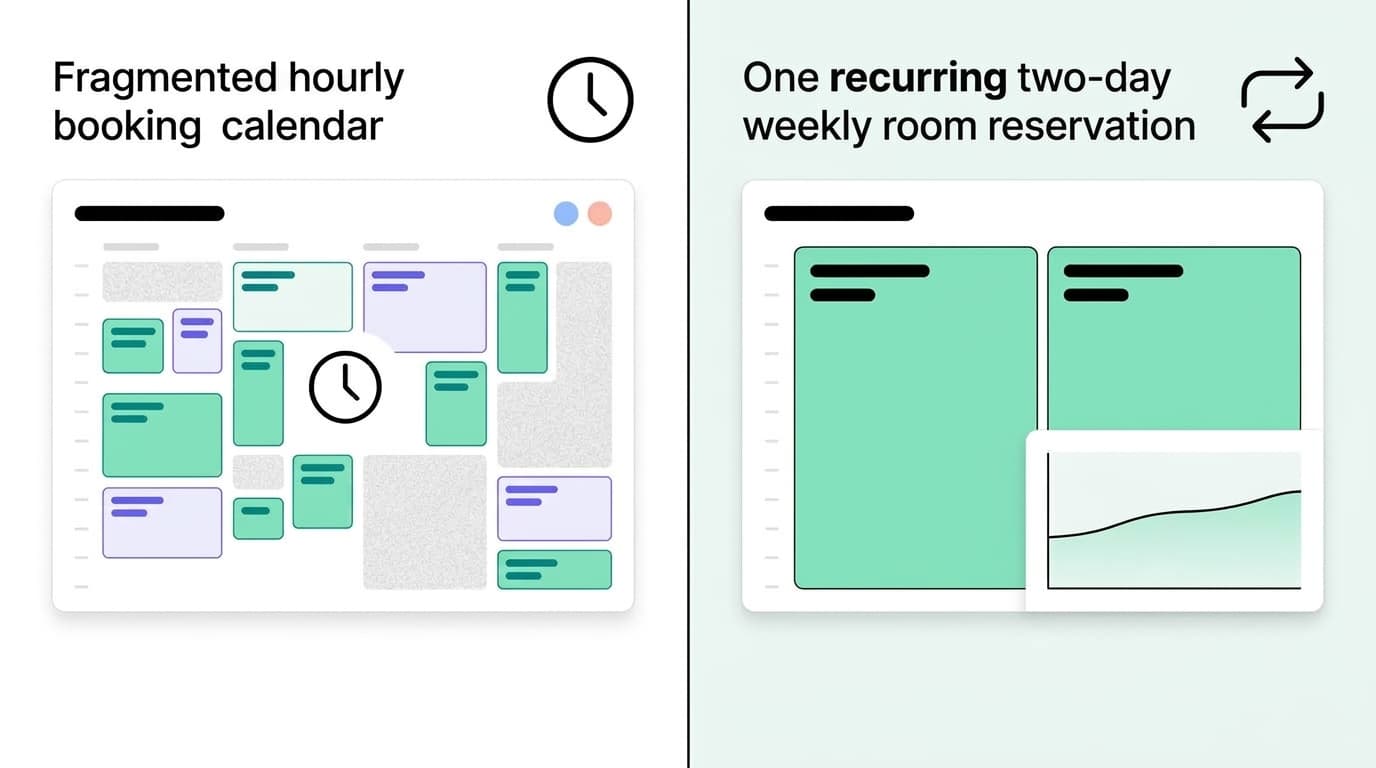 Hourly pricing VS regular part-time tenants