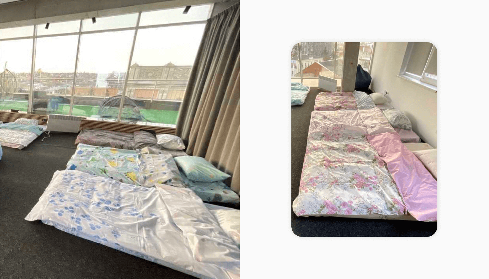 Cherdak coworking space during war