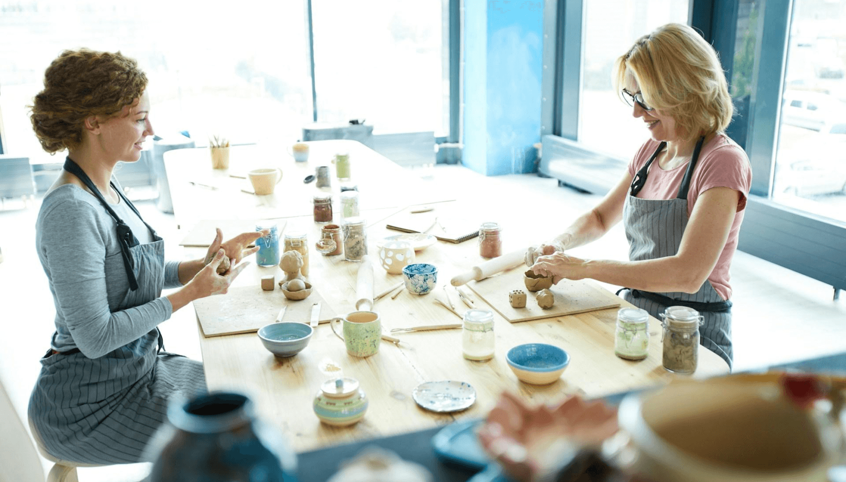 Workshop at a female-focused coworking space
