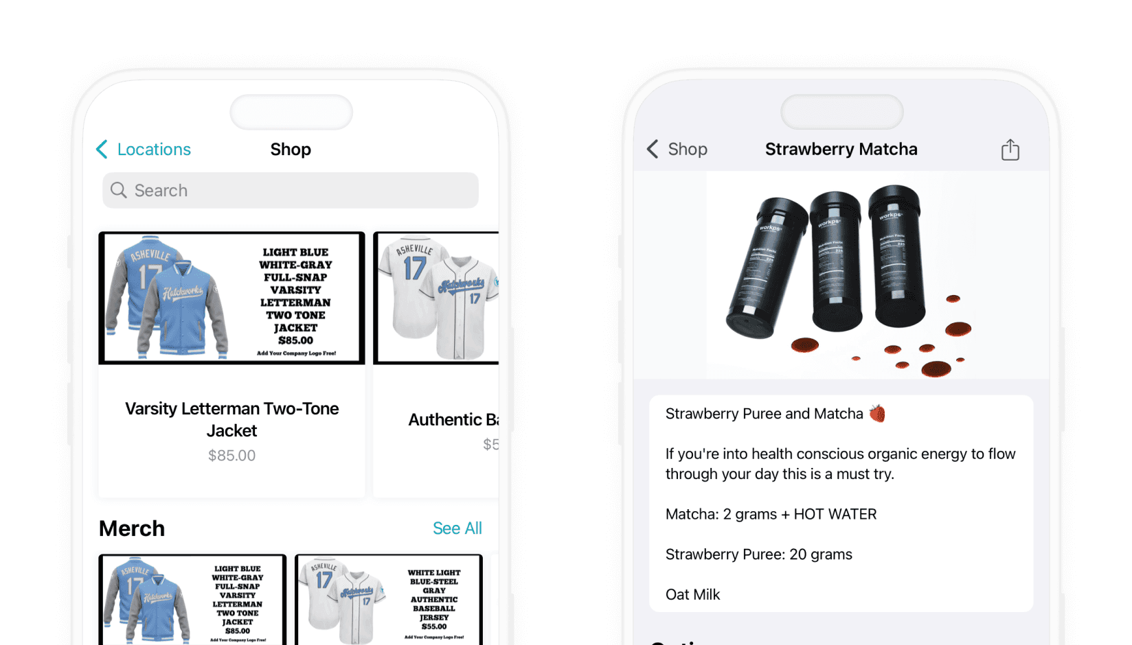 Shop inside coworking app - Spacebring coworking space management software