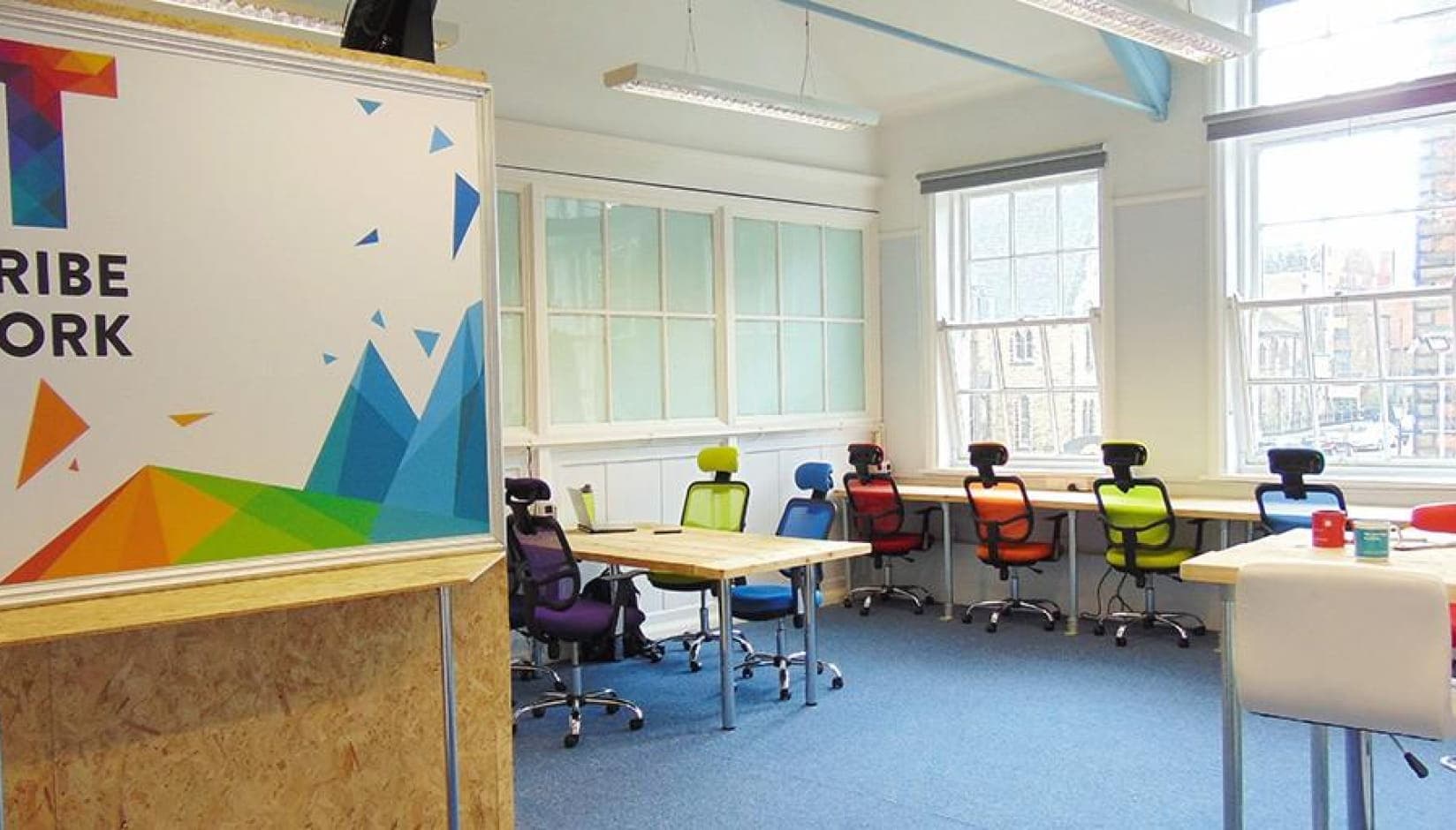 Tribe coworking space for creative professionals