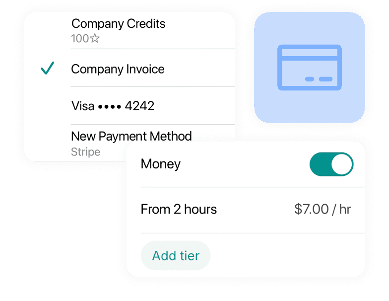 Set booking rules in Spacebring coworking management software