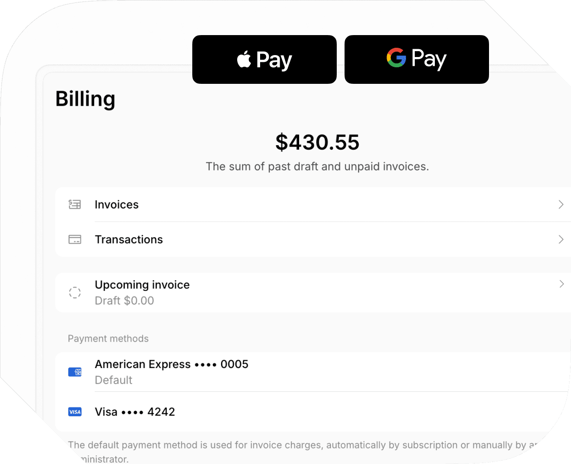 Payments on Spacebring coworking space management software