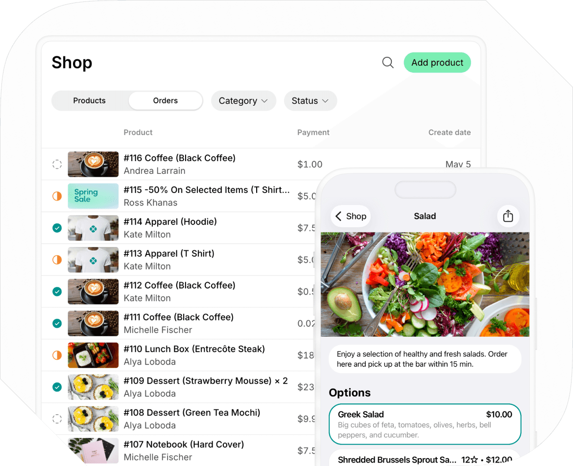 Shop on Spacebring coworking space management software