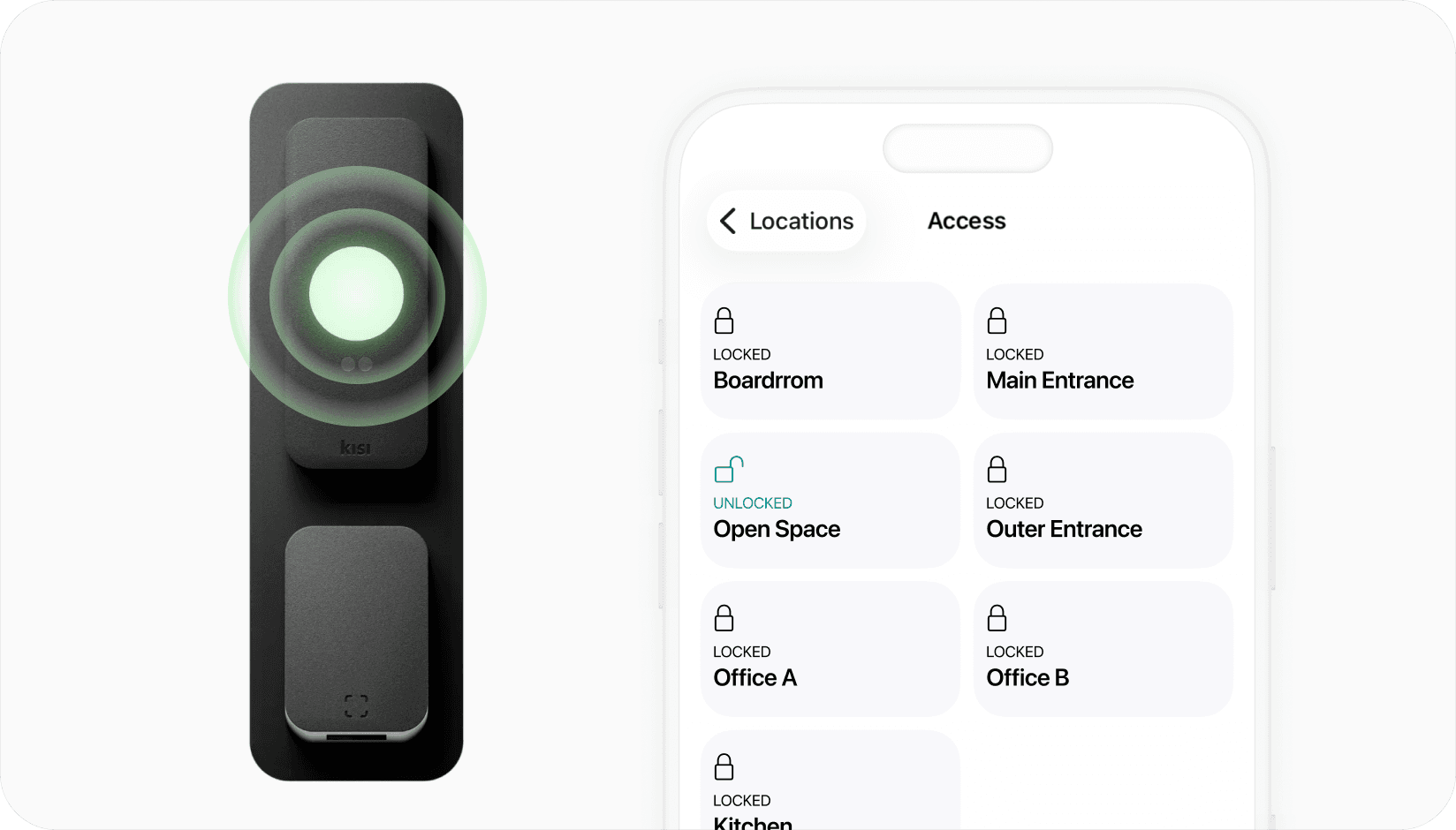 Spacebring - Kisi integration