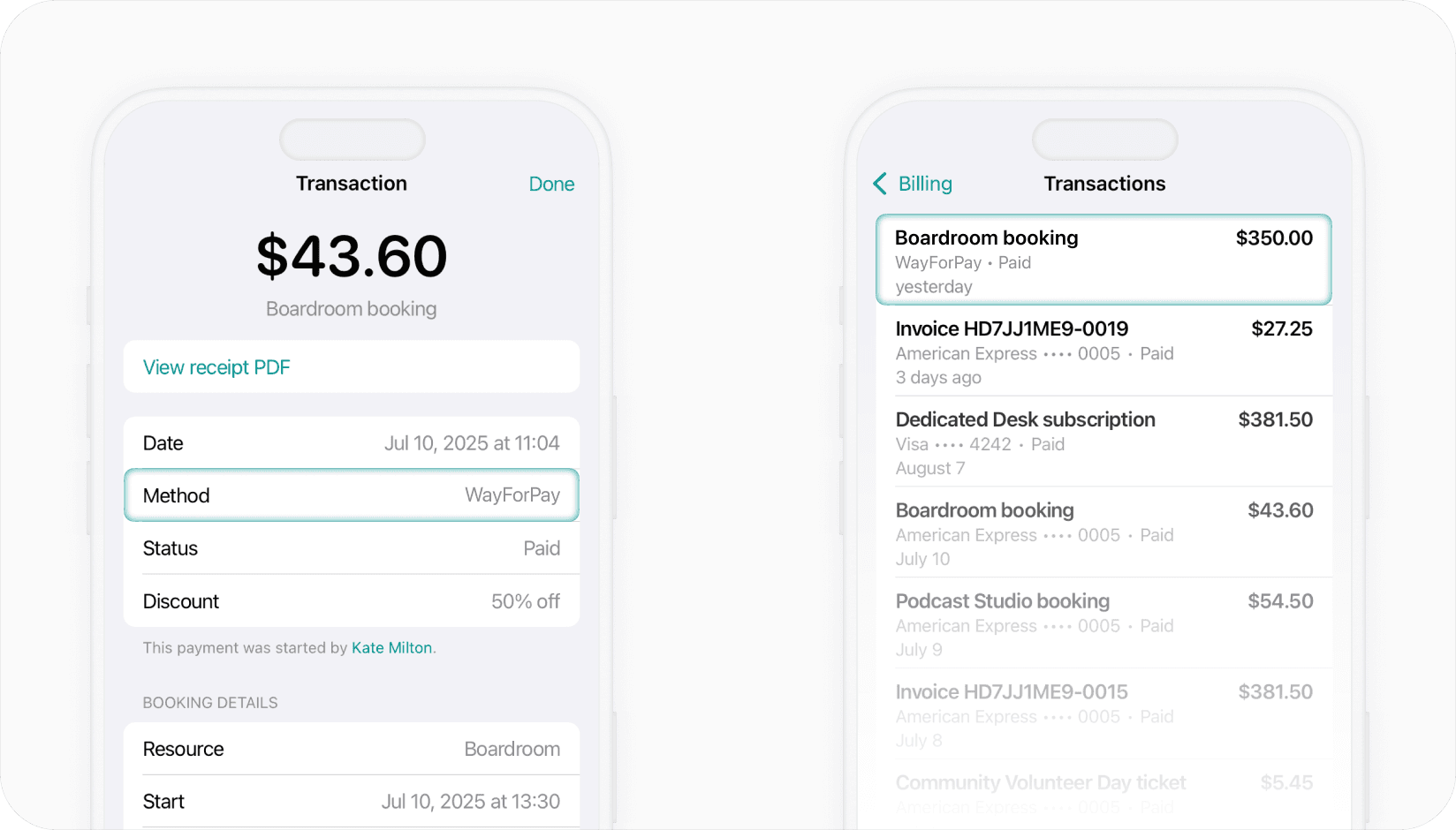 Spacebring - Wayforpay integration