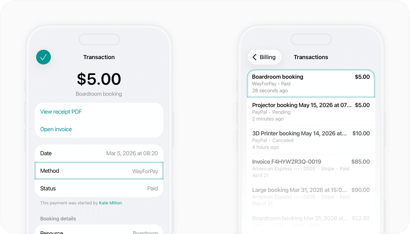 Spacebring - Wayforpay integration