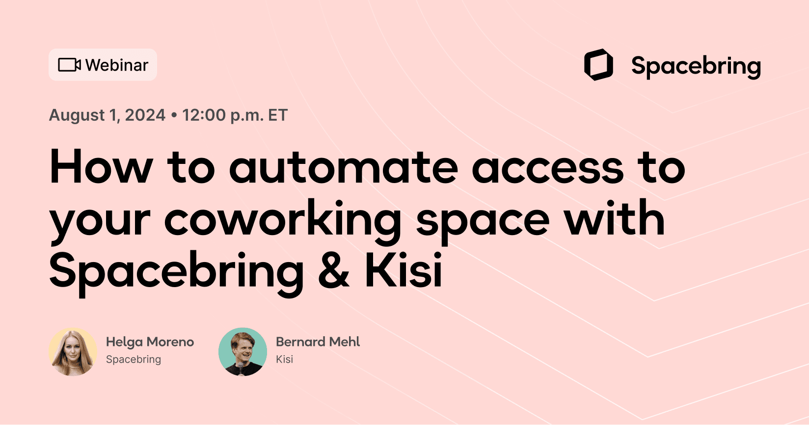 How to automate access to your coworking space with Spacebring & Kisi
