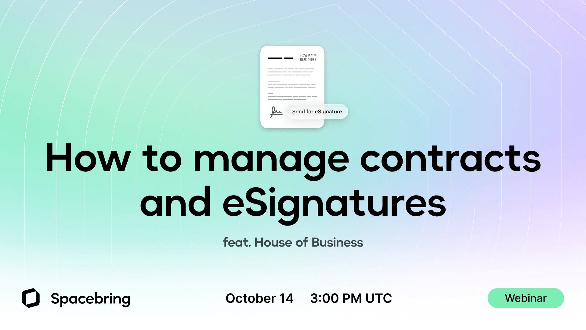 How to manage contracts and eSignatures (ft. House of Business)