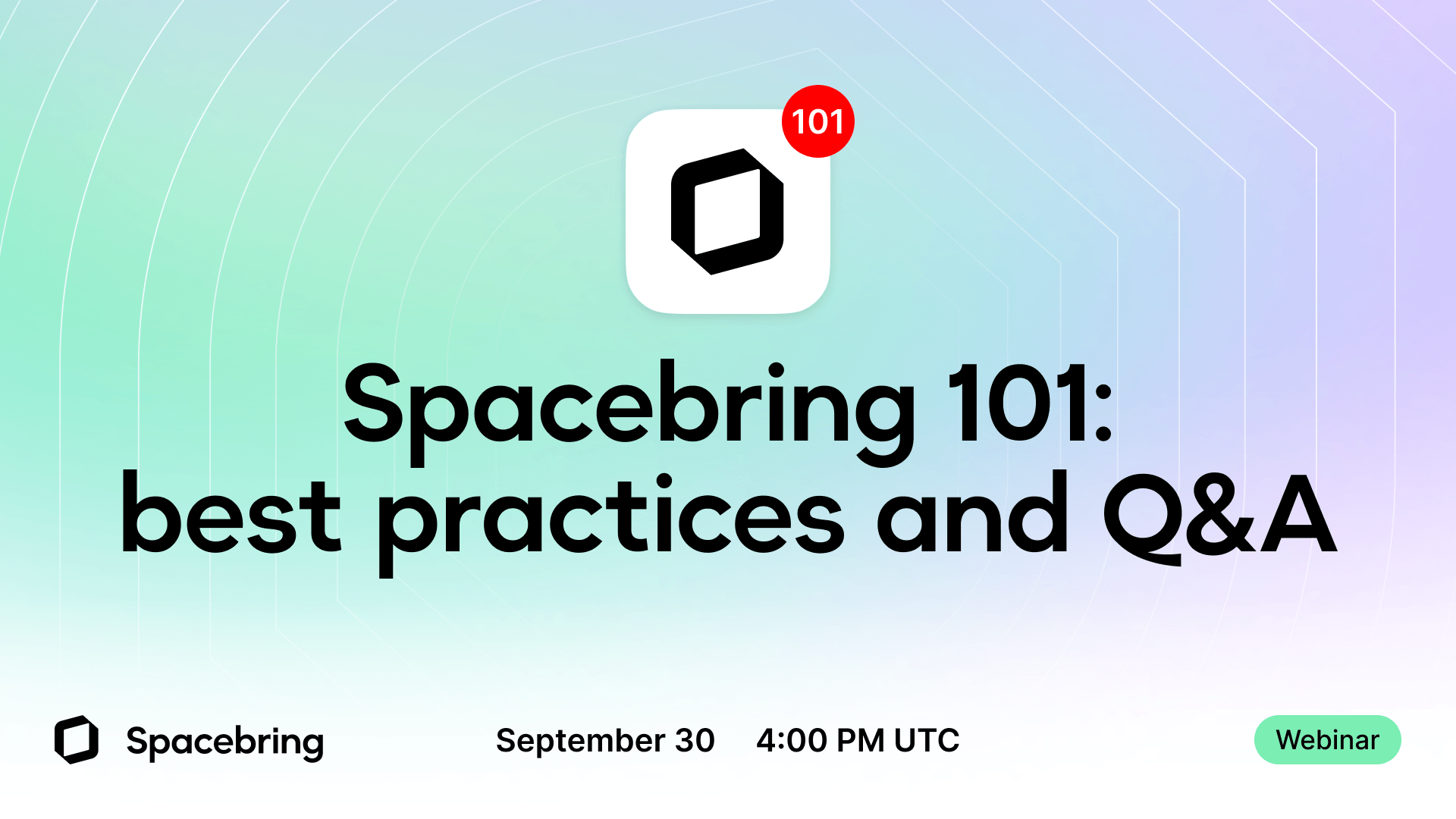 Spacebring 101: best practices and Q&A