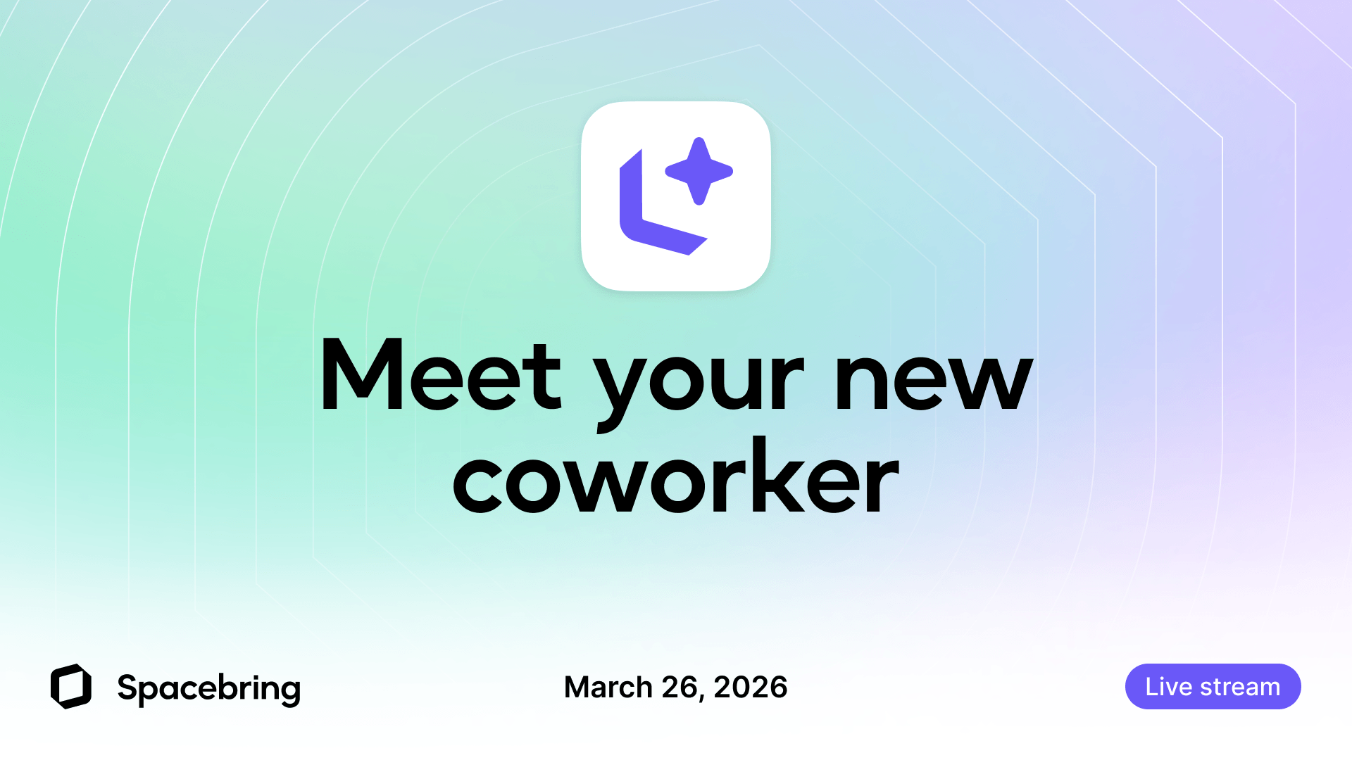 Meet your new coworker | Spacebring